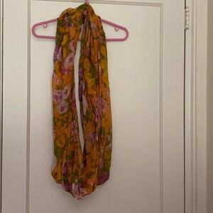 2 for $15 Charlotte Russe orange floral scarf